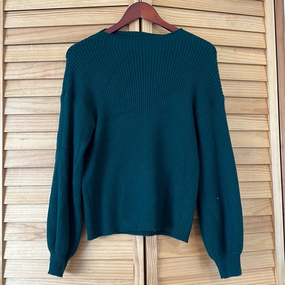Anthropologie Sweaters - Anthropologie boat neck bell sleeve sweater